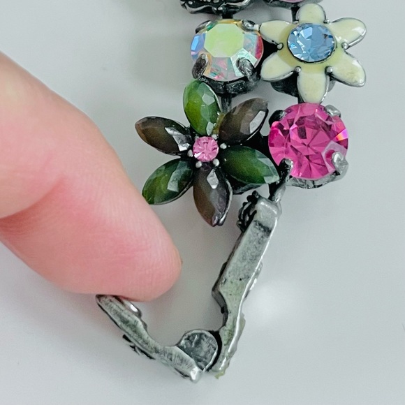 Vintage charm linked bracelet - Picture 6 of 12